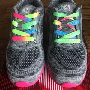 Little Girls Fila Shoes Size 1